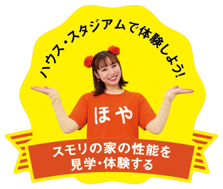 ハウス・スタジアムで体験しよう！